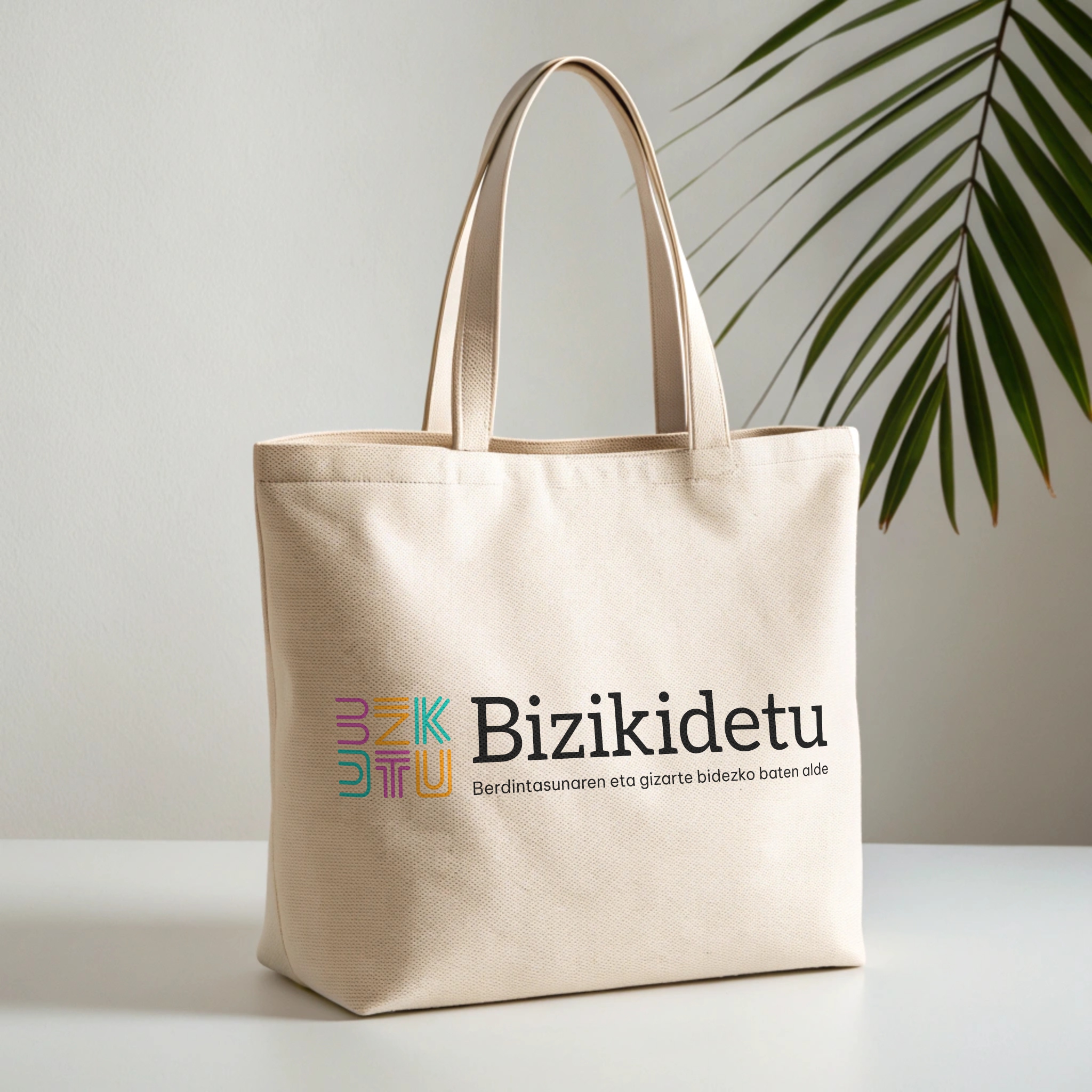 Tote bag Bizikidetu